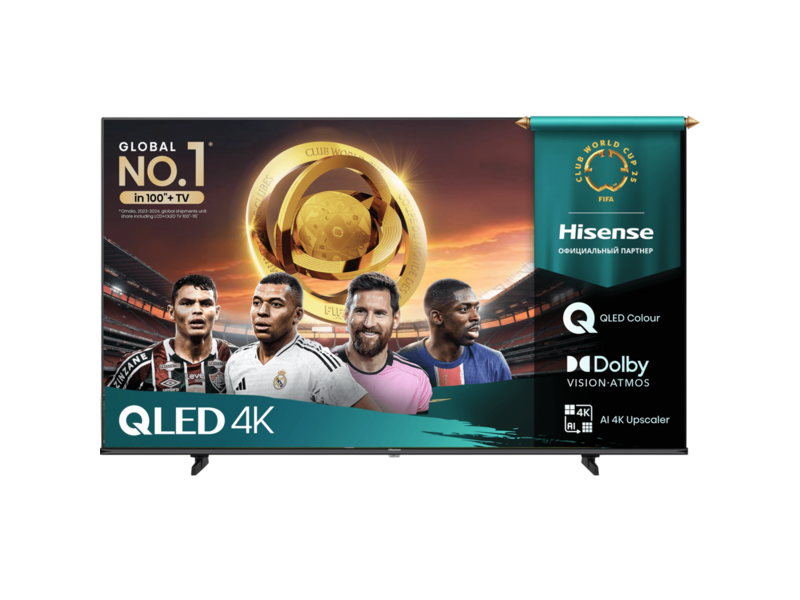 Hisense 50" 50E7Q черный 4K Ultra HD 60Hz MEMC DVB-T DVB-T2 DVB-C DVB-S DVB-S2 USB WiFi Smart TV (RUS)