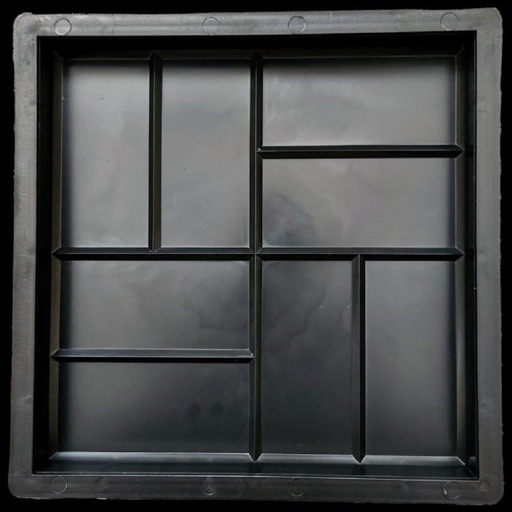 Тротуарная плитка РФ "8 кирпичей" 30x30x3 см, 10 шт