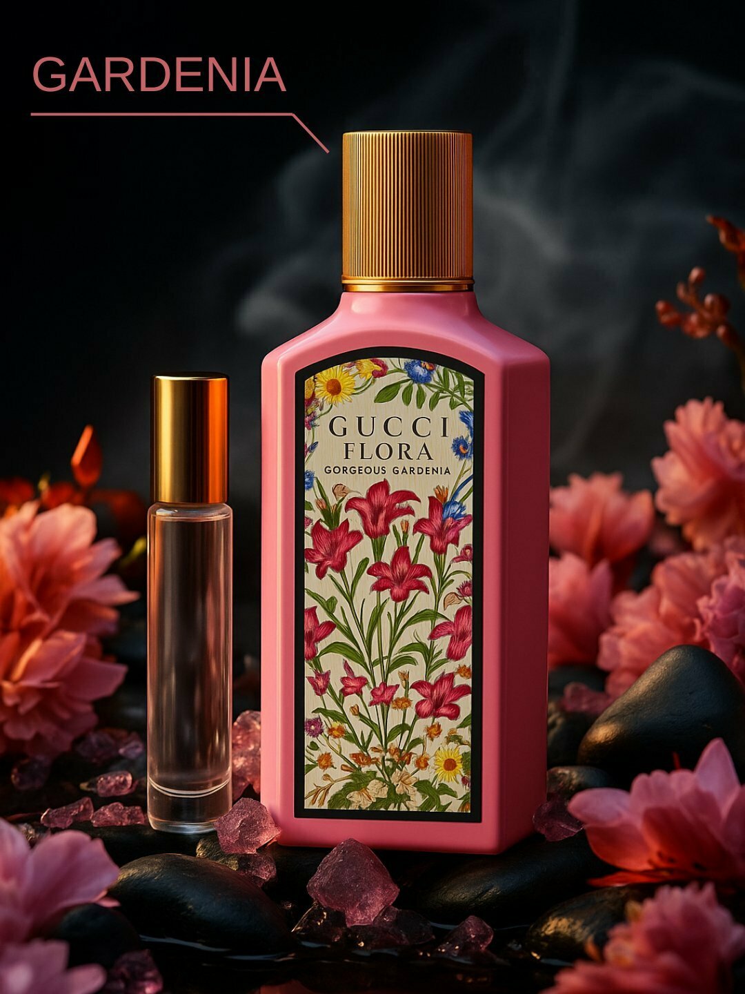 Духи женские Gucci Flora Gardenia – женский парфюм с цветочным ароматом, духи для женщин , 100 мл — фото 1
