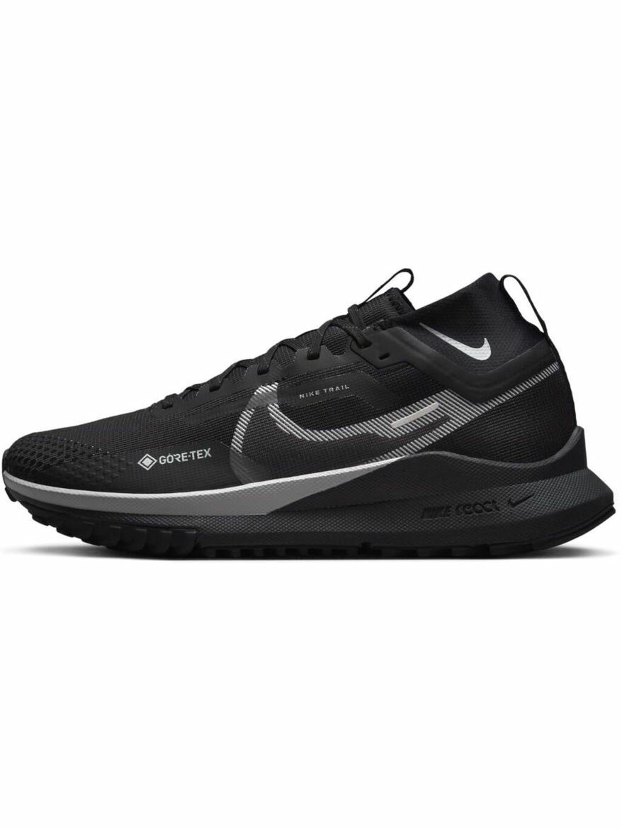 Кроссовки NIKE React Pegasus Trail 4 GORE-TEX, полнота F, размер 9,5 US, черный