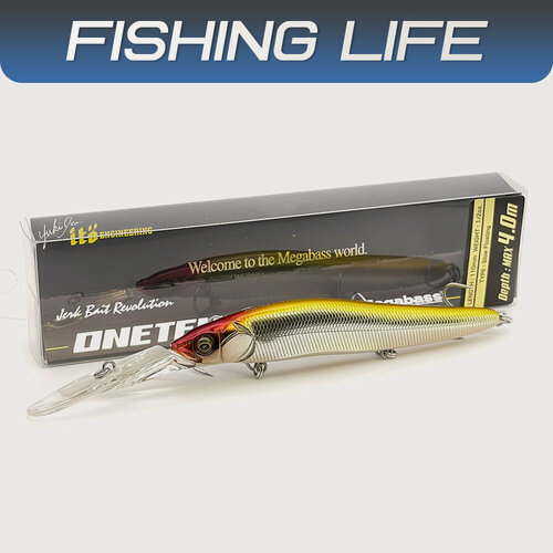 Изображение товара Воблер Megabass ONETEN R+3 (110мм, 14гр, slow floating) - M WESTERN CLOWN