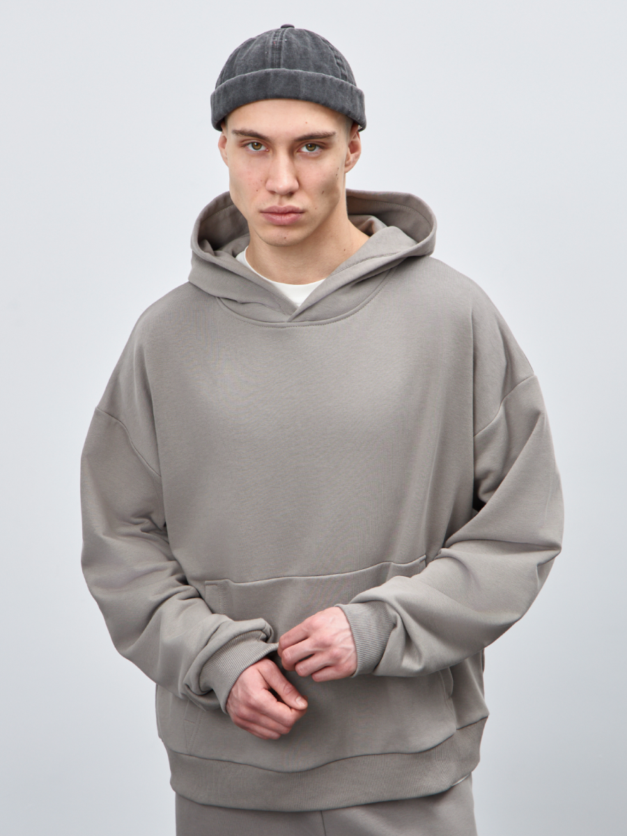 Худи Телодвижения, размер 4XL, , серый
