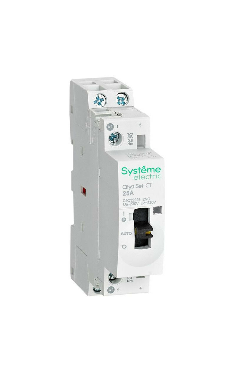 Контактор Systeme Electric City9 Set SE C9C32225 25A 2NO IP20 18мм