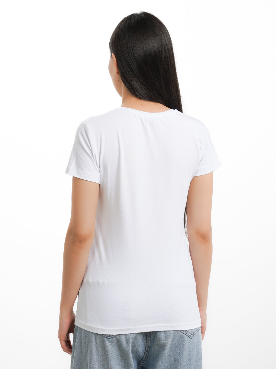 Футболка Футболка Dior "Белая хлопковая с объемным декором", женская, 100 % хлопок, белая, размер l, белый — фото 1