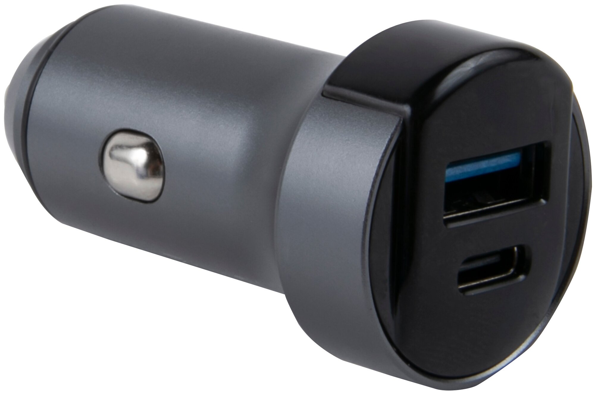 Автомобильное зарядное устройство Red line Tech 3A PD+QC универсальное серый (УТ000018617) - фото №8