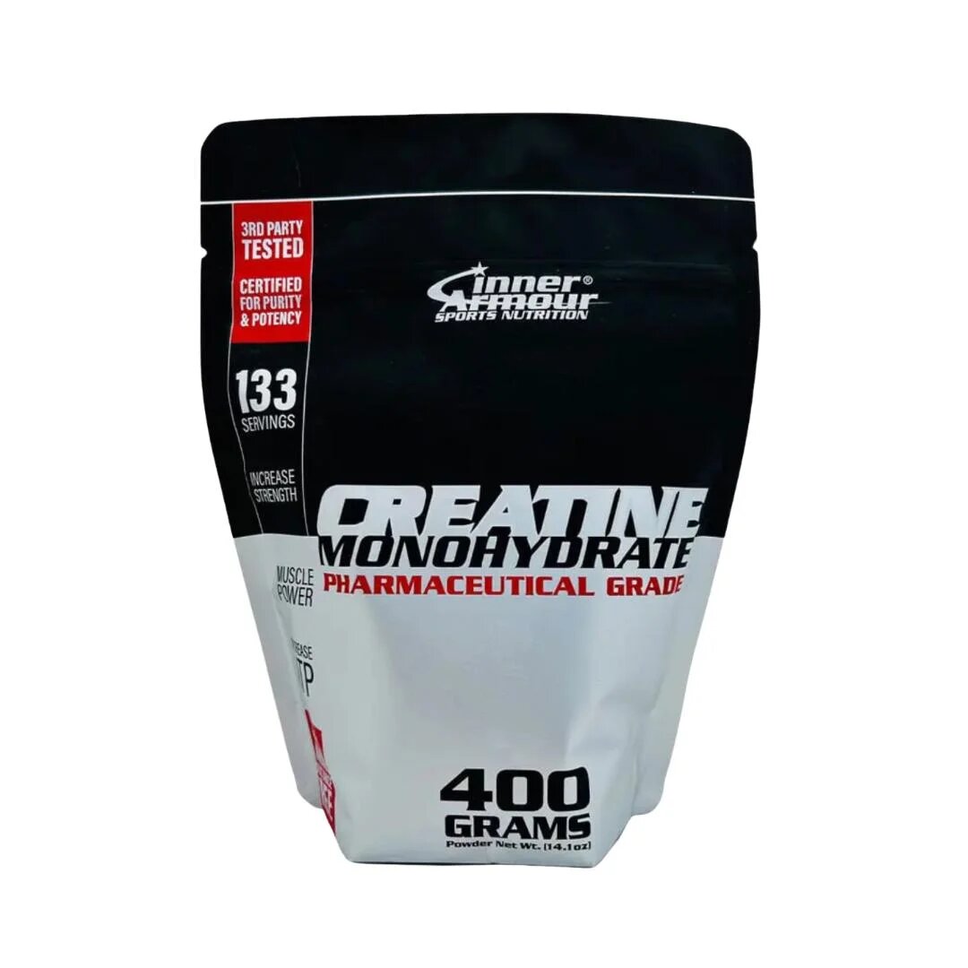 Creatine от Inner Armour 133 порций каждая порция 3 грамм креатина моногидрата.