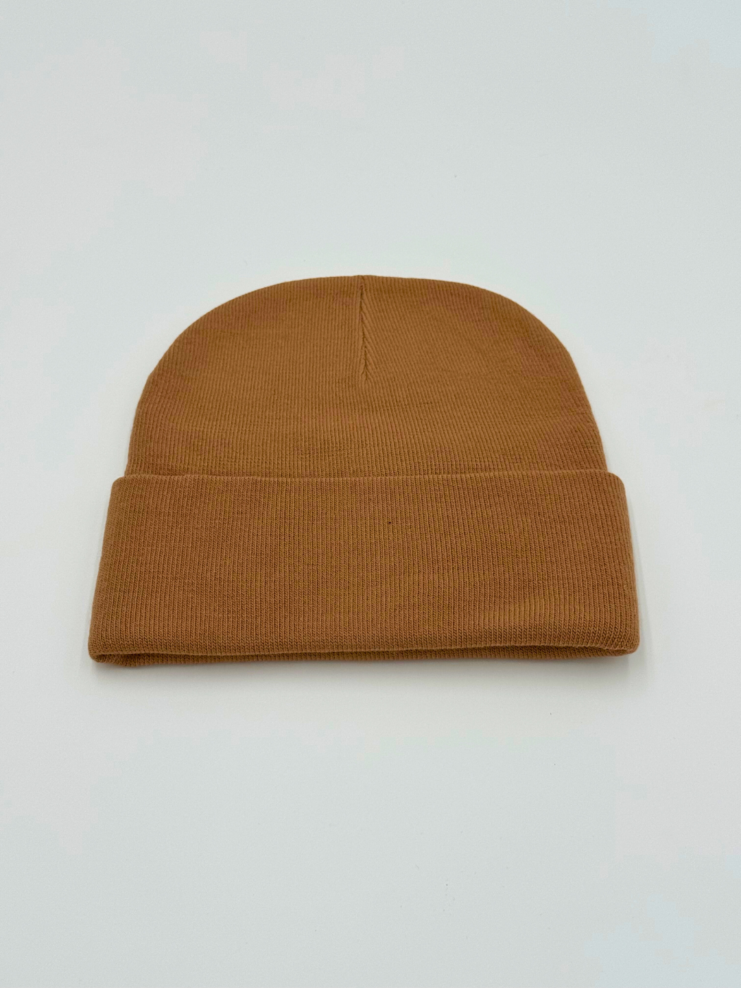 Шапка-бини для взрослых и детей, размер 56, терракотовый — фото 1