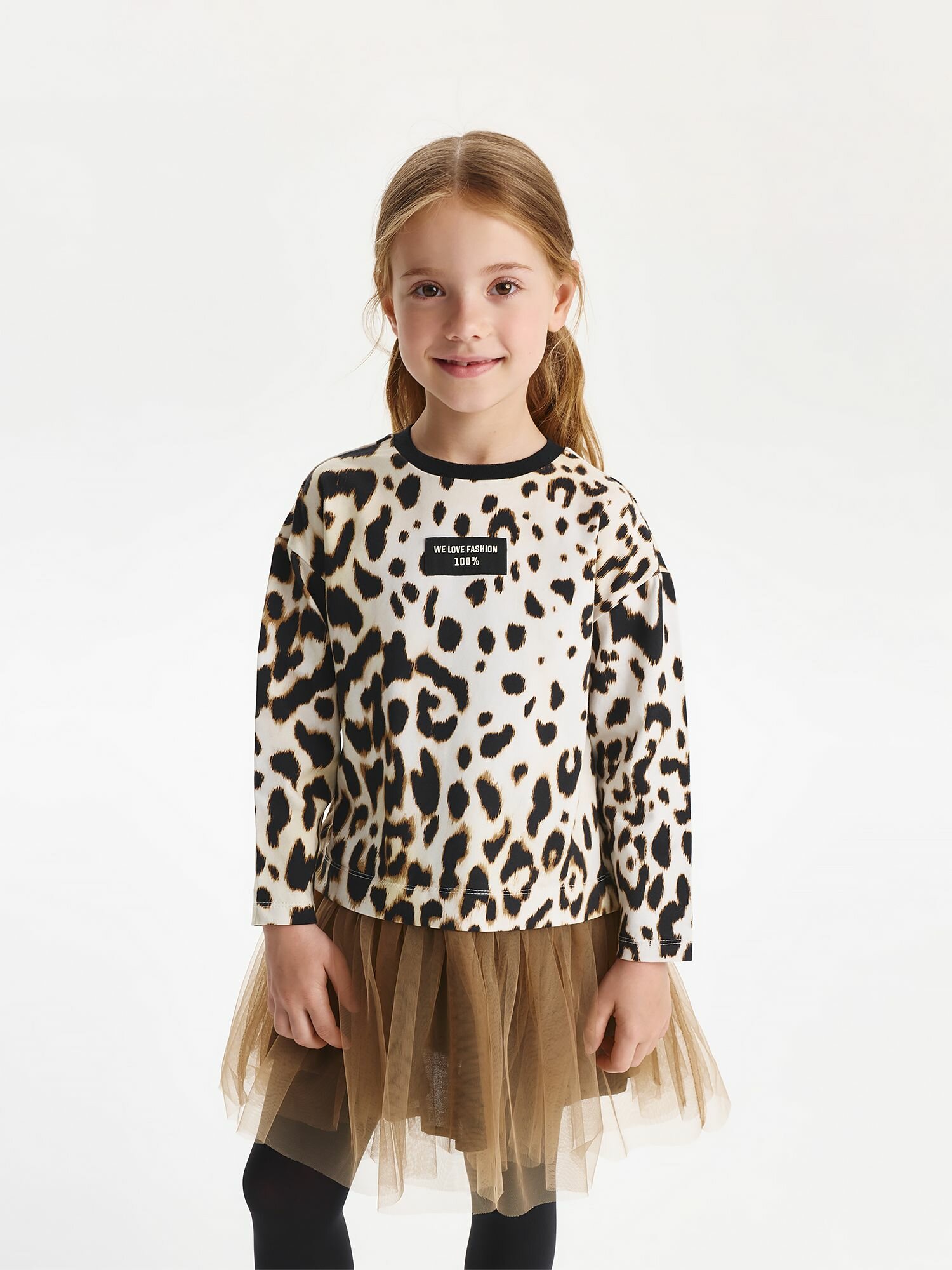 Платье Gulliver, размер 98-52-48, бежевый