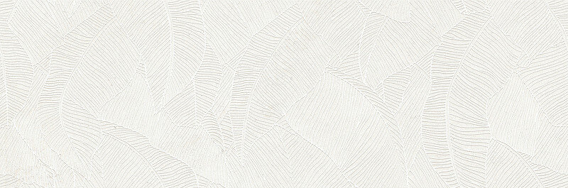Керамическая плитка Marazzi Ragno Richmond Decoro Panta Ivory Touch Rett RACY настенная 33х100 см белый