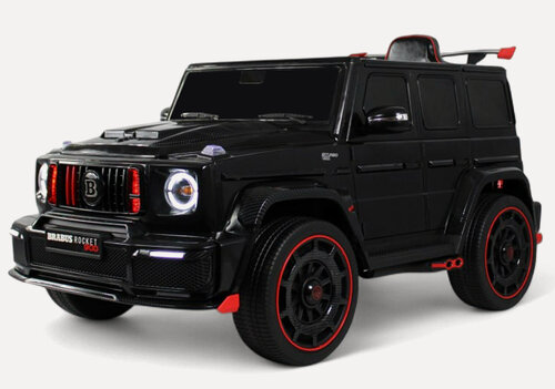 Изображение товара Детский электромобиль RiverToys Z777ZZ полноприводный, c дистанционным управлением, одноместный черный
