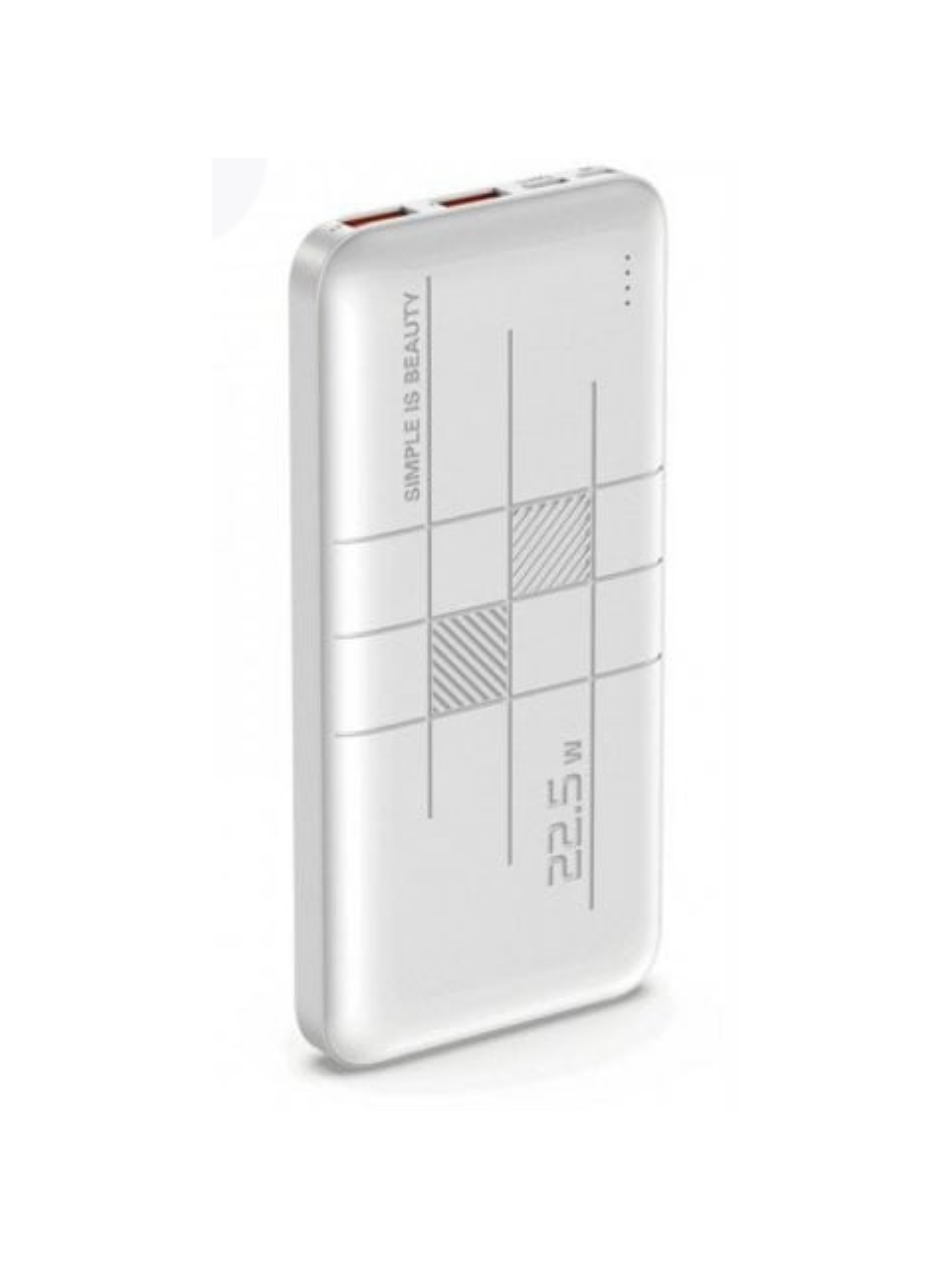 Внешний аккумулятор XO PR-187, 10 000mAh, с быстрой зарядкой