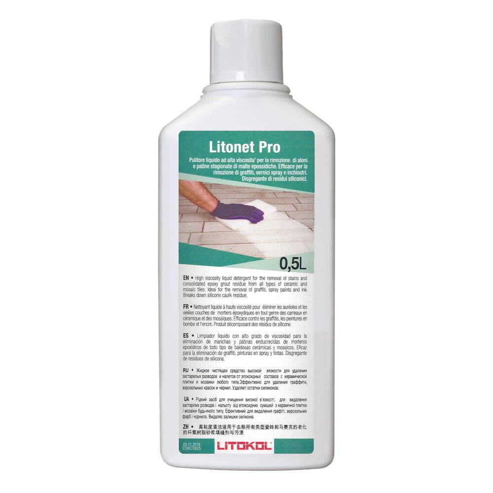 Очиститель жидкий Litokol Литонет про 05 л