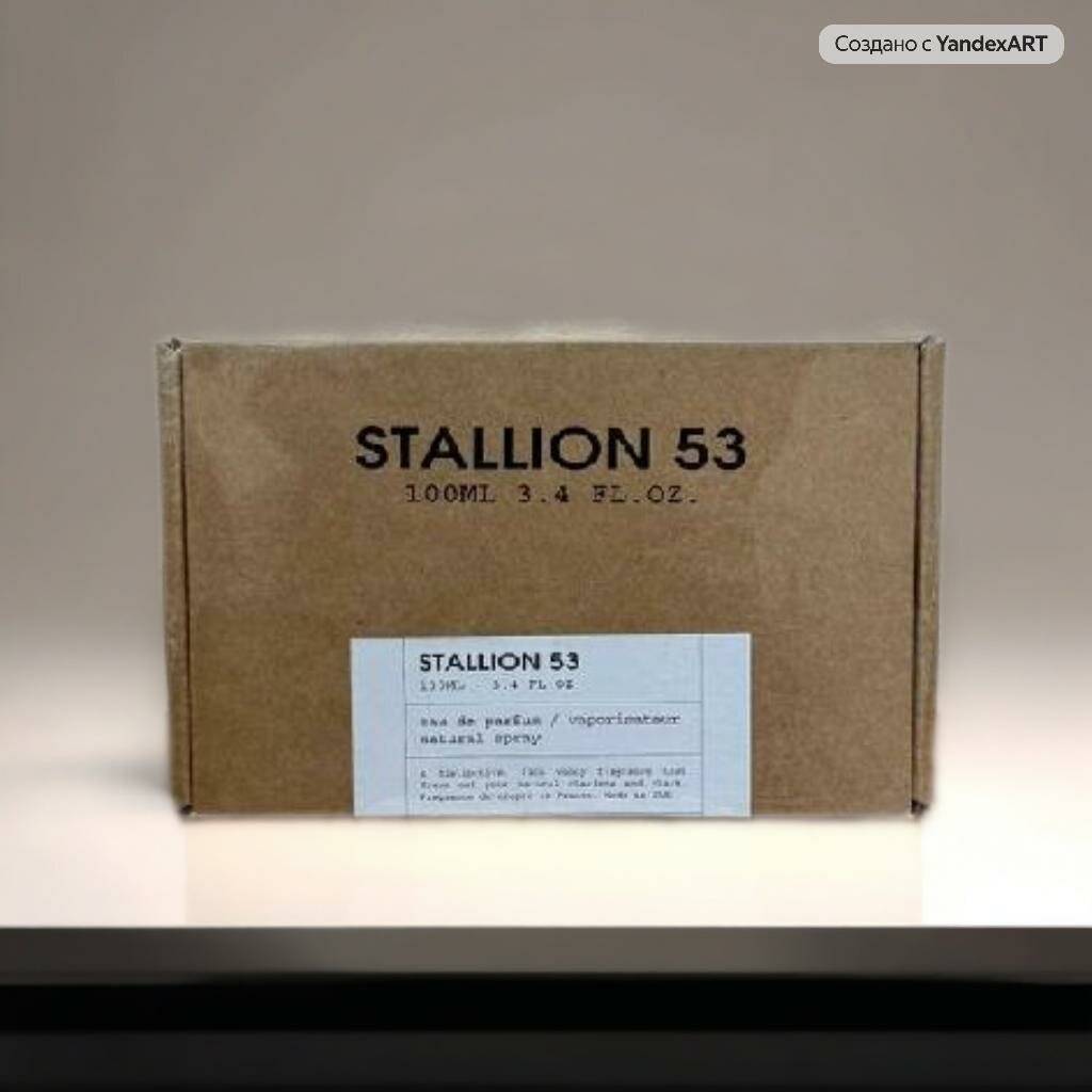 Парфюмерная вода STALLION 53 аналог - унисекс, восточный пряный аромат, 100ml