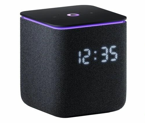 Умная колонка Яндекс Станция Миди с Zigbee, черная (YNDX-00054BLK) — фото 1