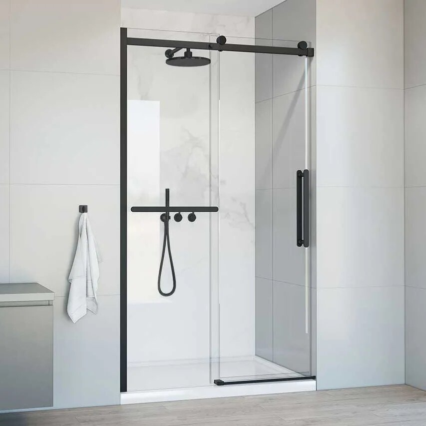 Душевая дверь в нишу Vincea Como Soft VDS-1CS110CLB итальянская