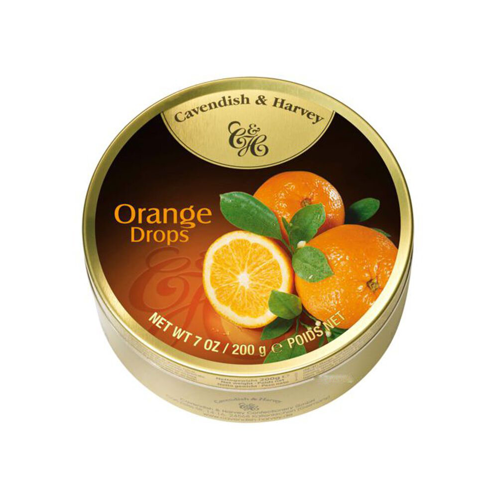 Карамельные леденцы "Cavendish & Harvey", без сахара, ассорти вкусов, 175г
