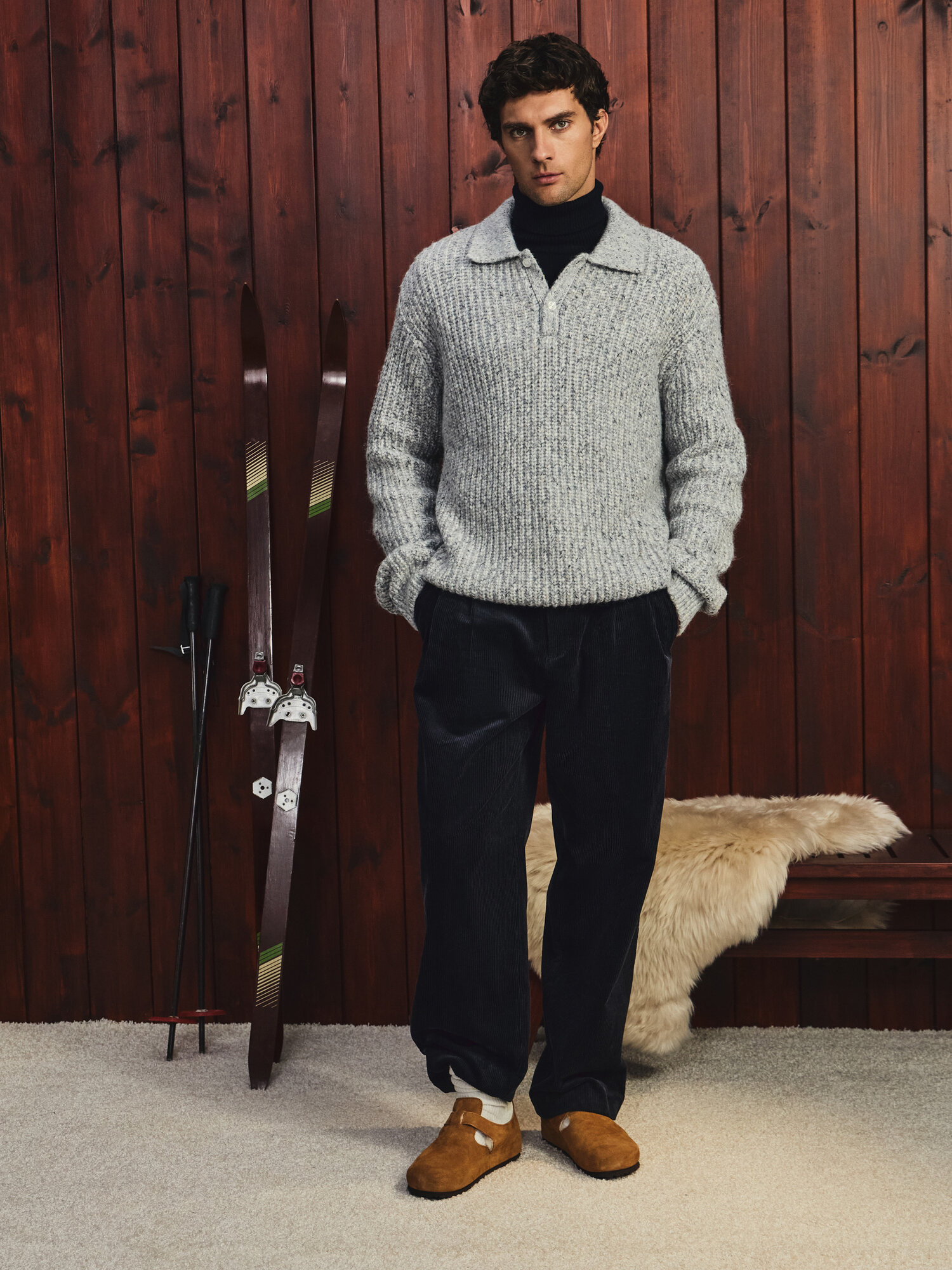 Брюки Zarina Man, размер L (RU 50), полуночно-синий