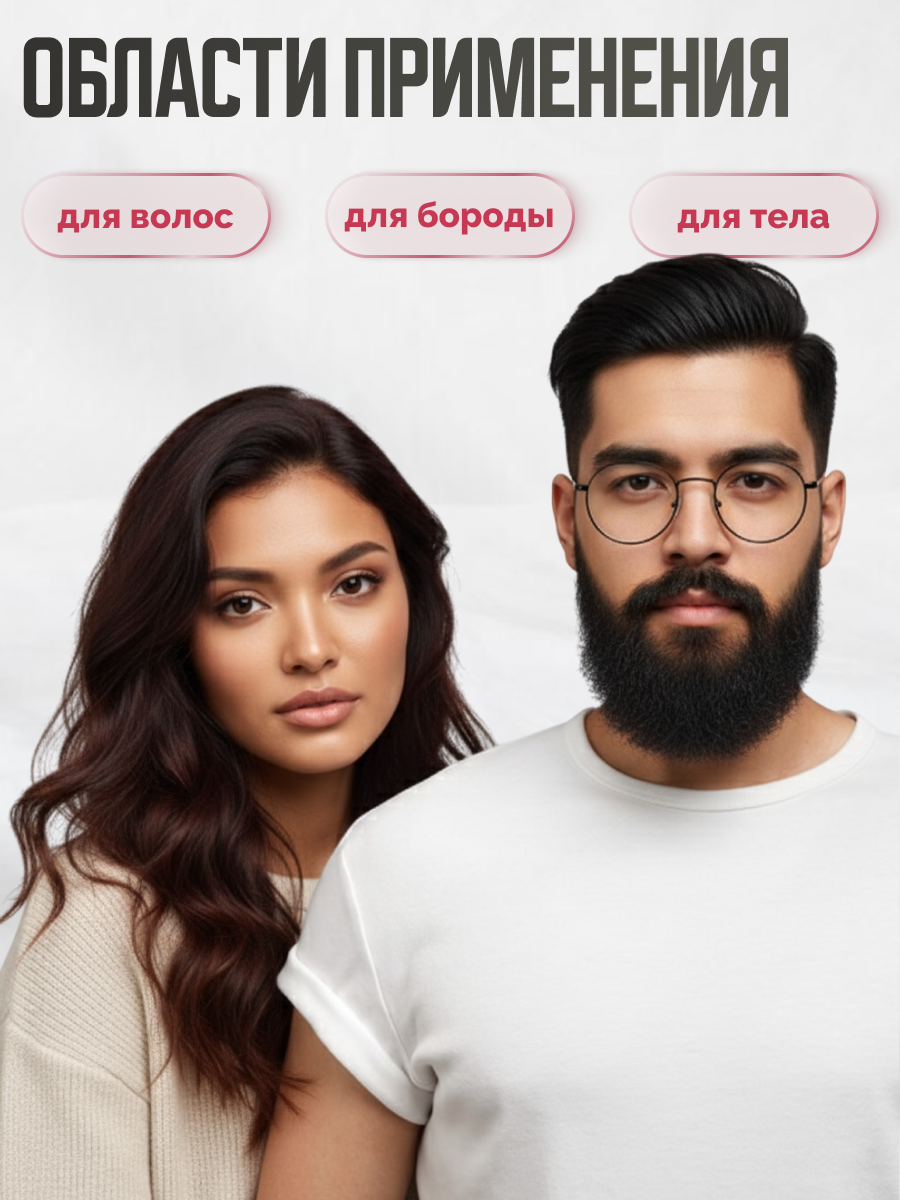 Мезороллер для роста волос и бороды REVOLUT, 1.5 мм, 540 игл — фото 1