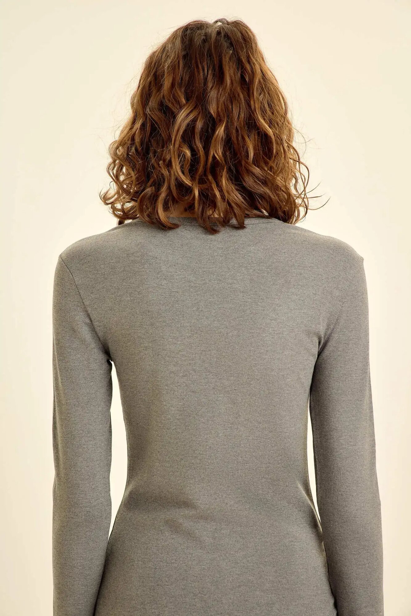 Лонгслив Selfie, размер S, , серый — фото 1