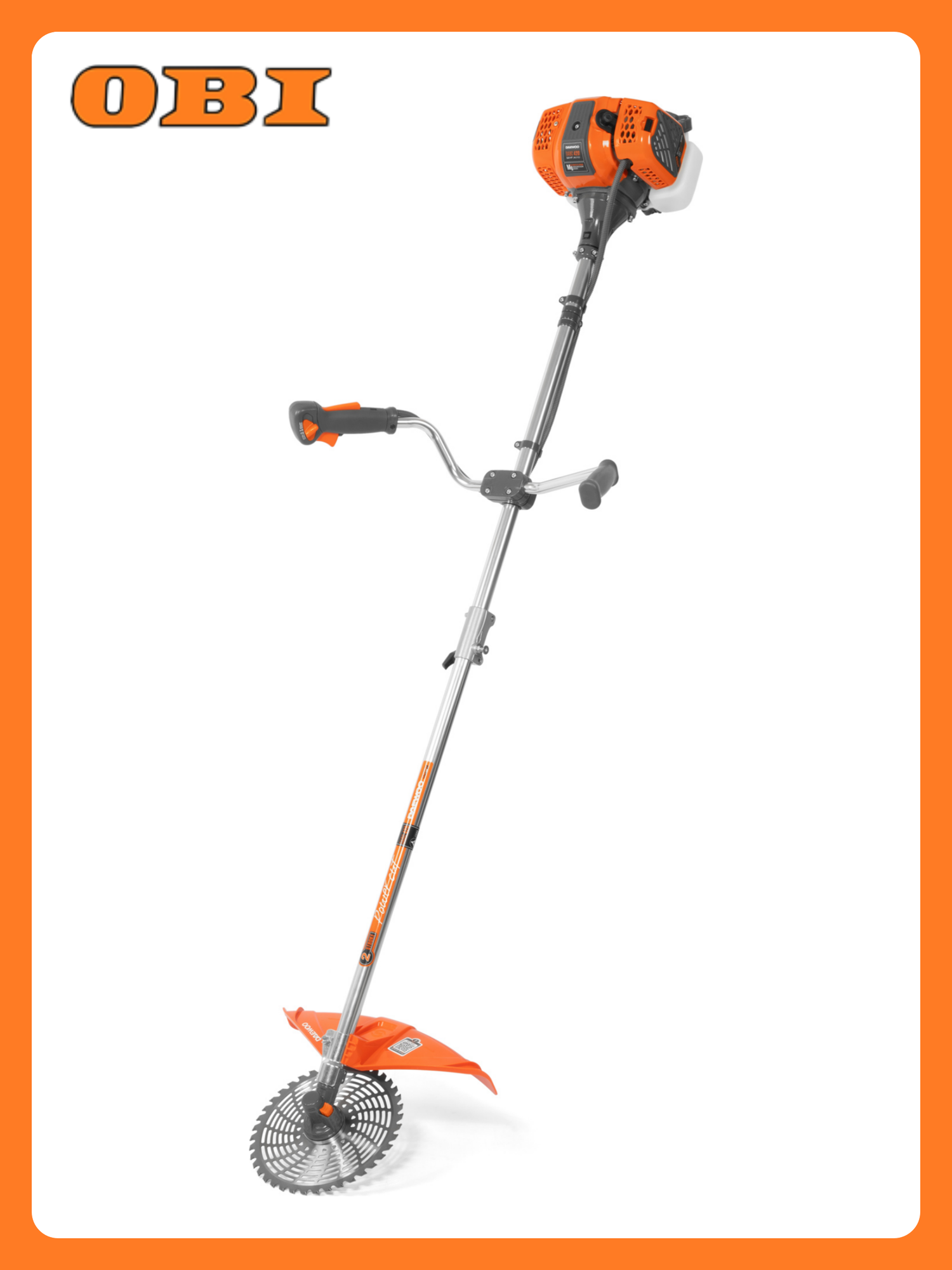 Триммер бензиновый DAEWOO DABC 420 переносной 2 л/с леска и диск