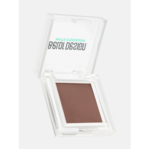 Тени для век матовые тон 105 холодный тауп Matte eyeshadow Belor Design