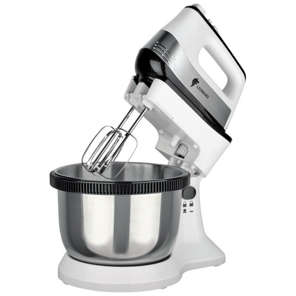 Миксер Leonord LE-1740 чаша 4л 6 скоростей турбо режим нержавеющая сталь