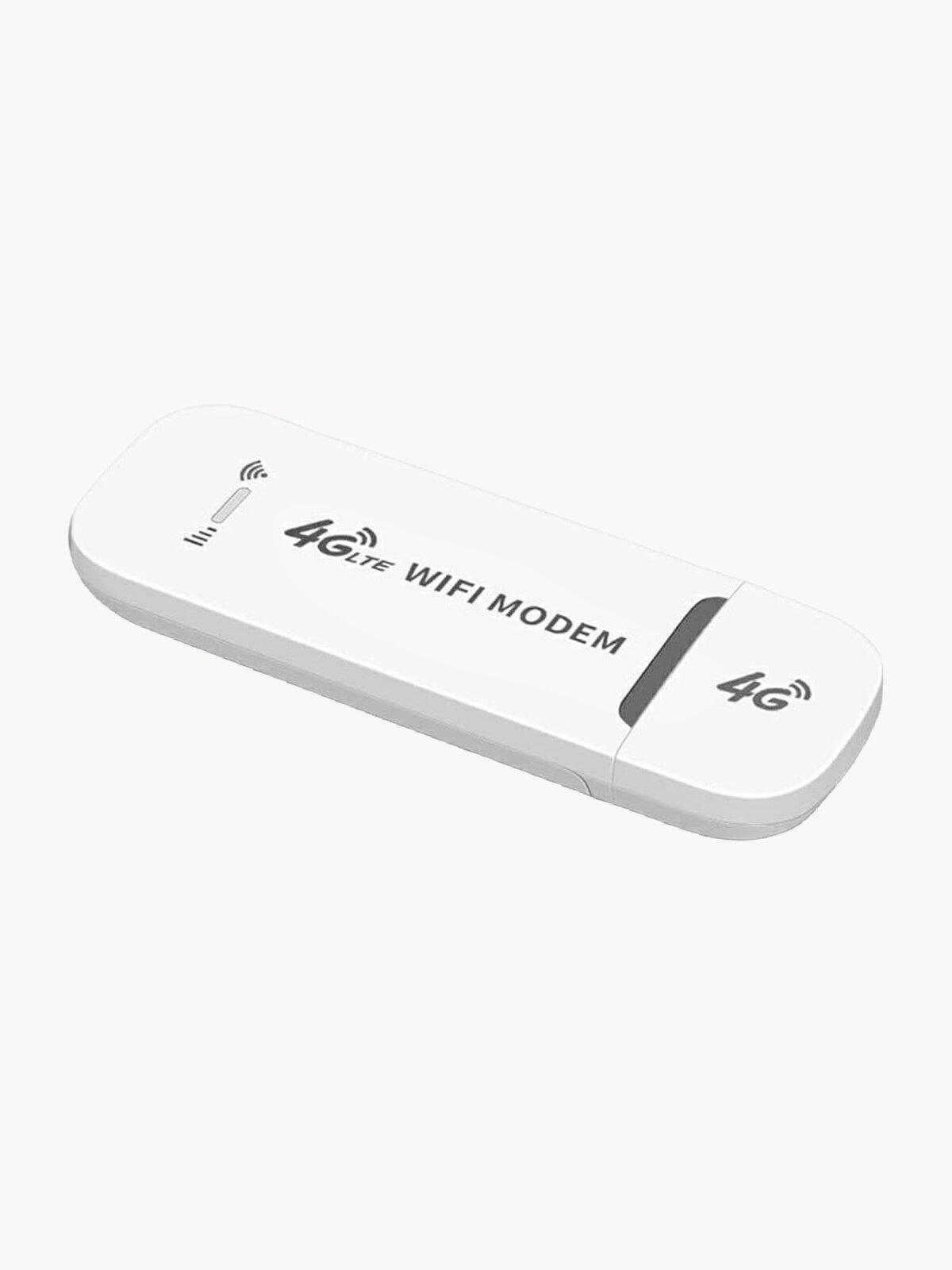 USB Модем WiFi 4G LTE белый работает со всеми операторами и устройствами