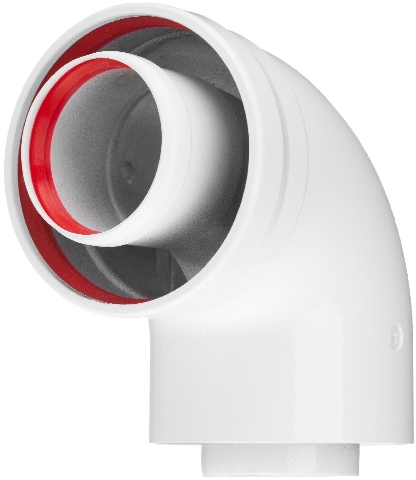 Колено коаксиальное 60 100  угол 90