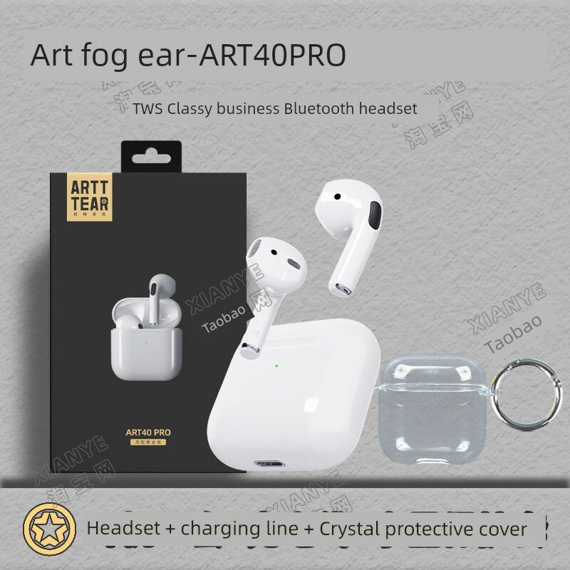 ART40 Pro Истинные беспроводные наушники In-Ear с длительным сроком службы батареи, мощным басом и кристальным защитным