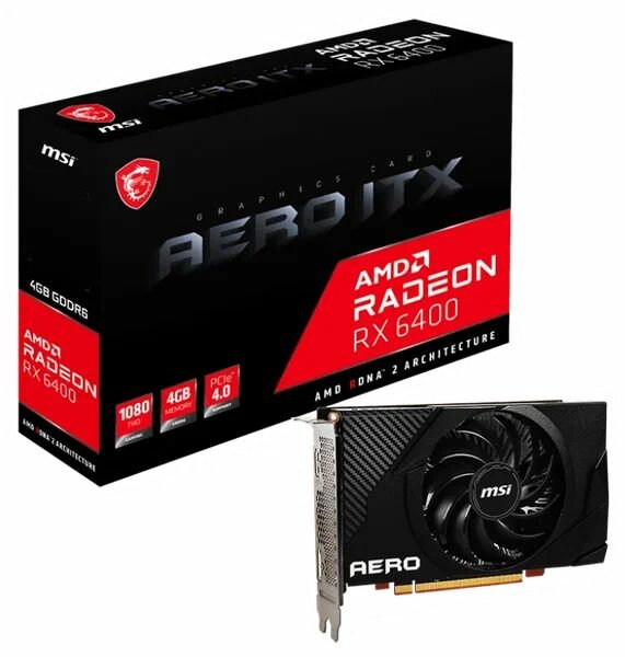 Игровая видеокарта RX 6400