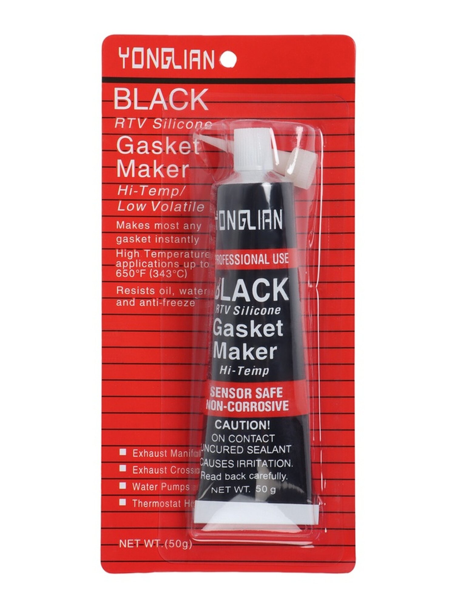 Герметик прокладок Grand Caratt  силиконовый  50 грамм  черный