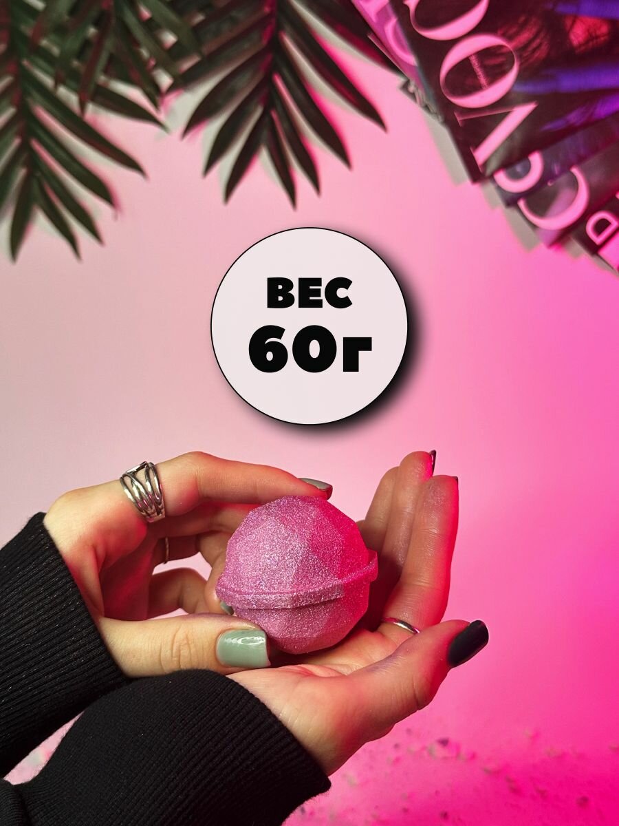 Набор 3D форм для бомбочек Граненая сфера+чаша 5 см — фото 1