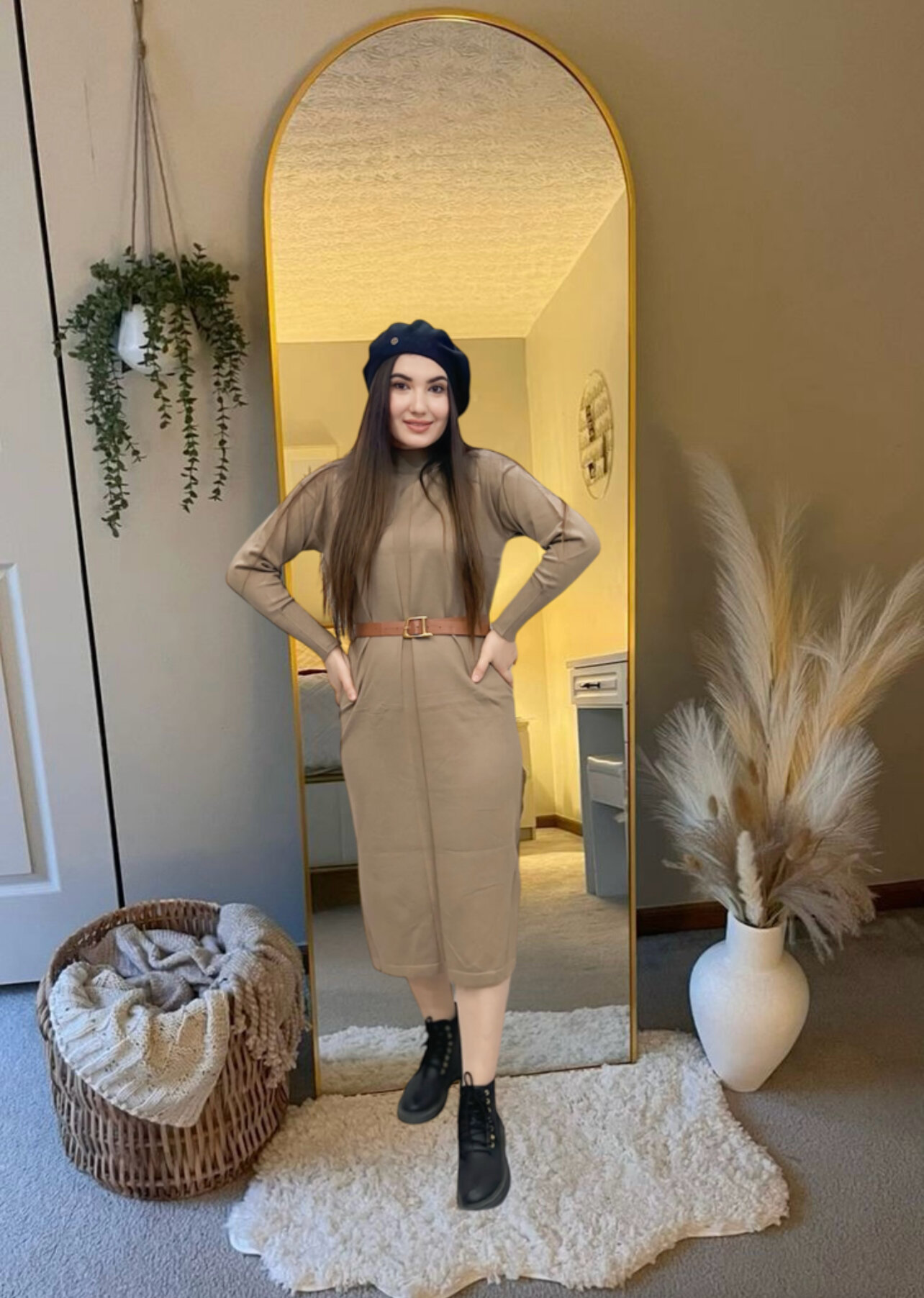 Комплект ayollar uchun baza kuylak vyazka matosidan standart, kuz qish mavsumi uchun, (44-52)