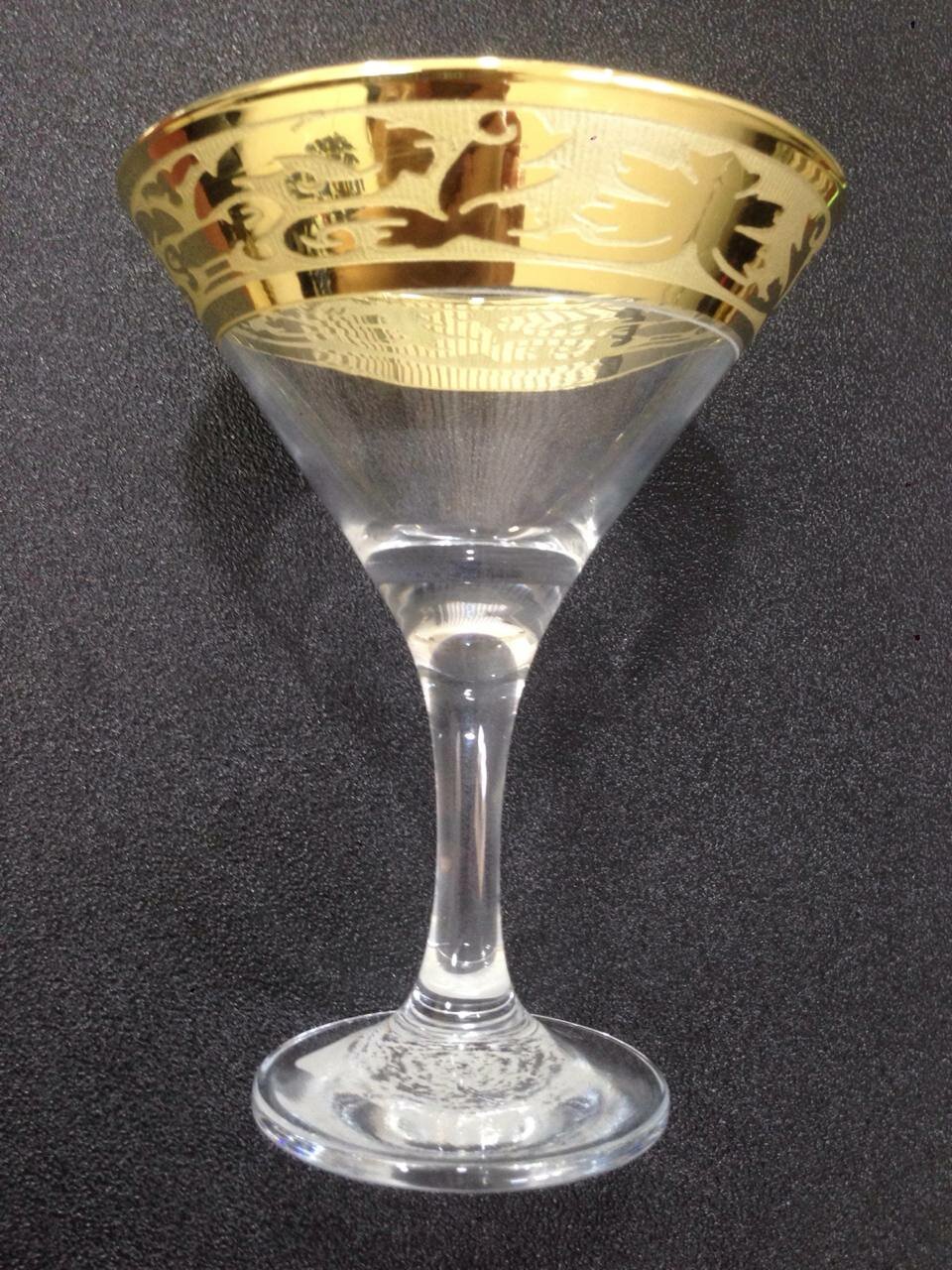 Бокалы гравированные с напылением GIDGLASS "альберо" GN44411/06а 290мл 6шт 6x6