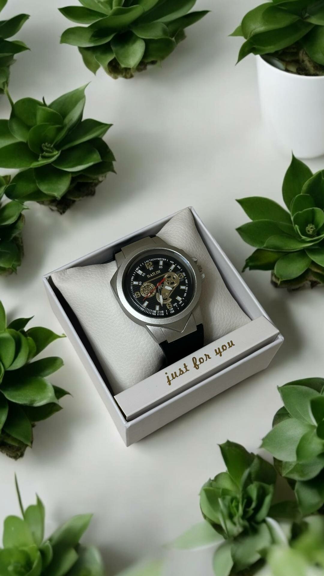 Наручные часы Just for You 370, серый — фото 1