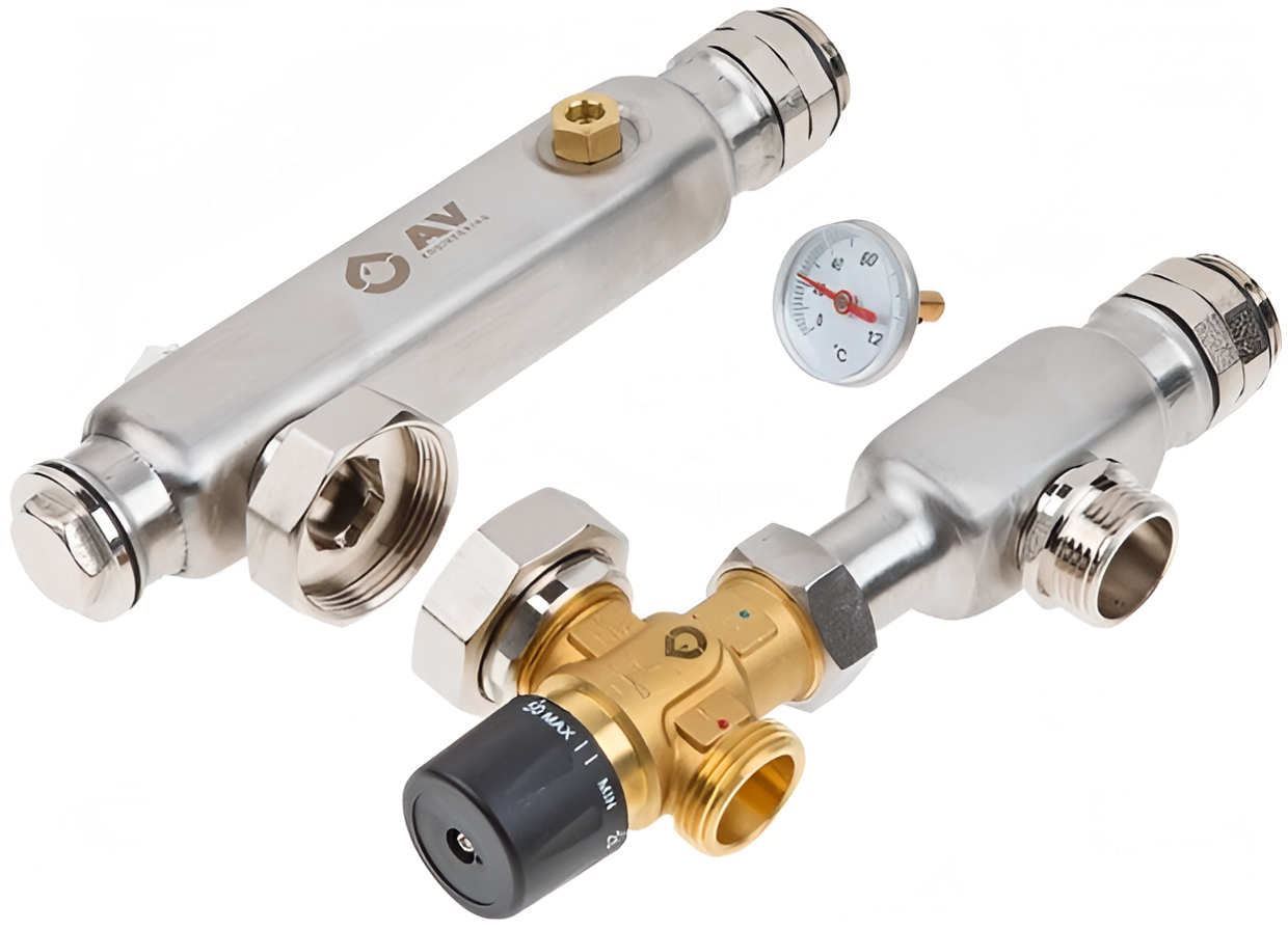 Насосная Группа AV Engineering AVE250-02, сталь, резьбовое Соединение