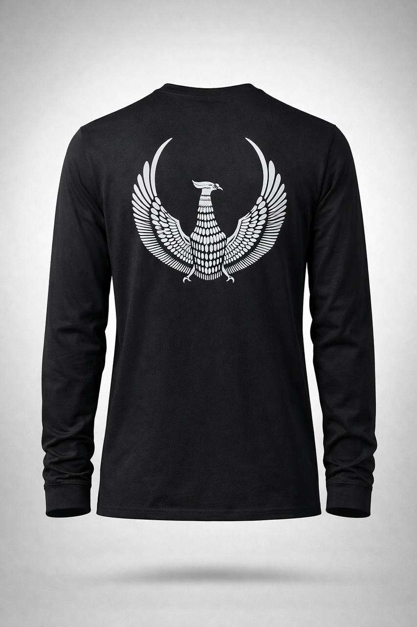 Свитшот  Long sleeve, размер 3XL, , голубой — фото 1