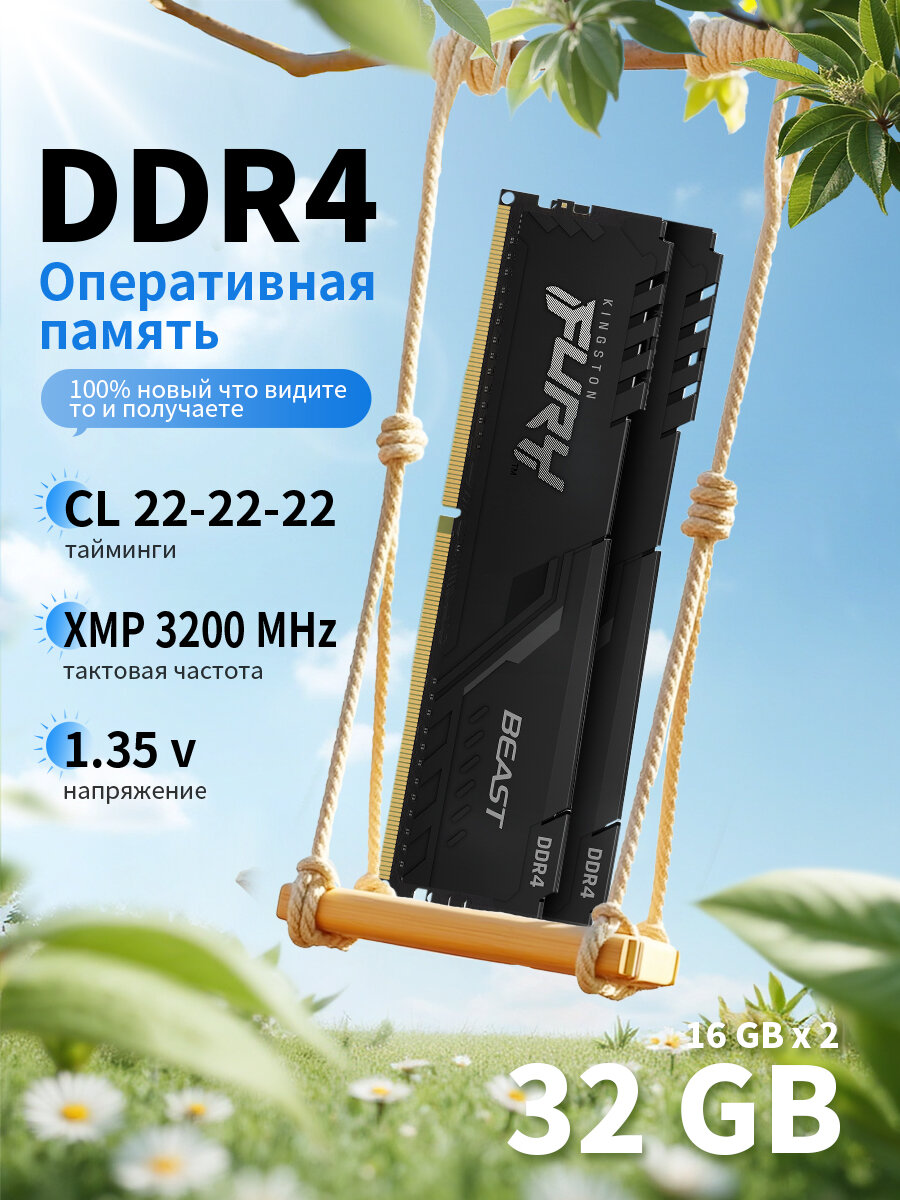 Оперативная память G.SKILL Trident Z RGB 32GB (16GBx2) DDR4