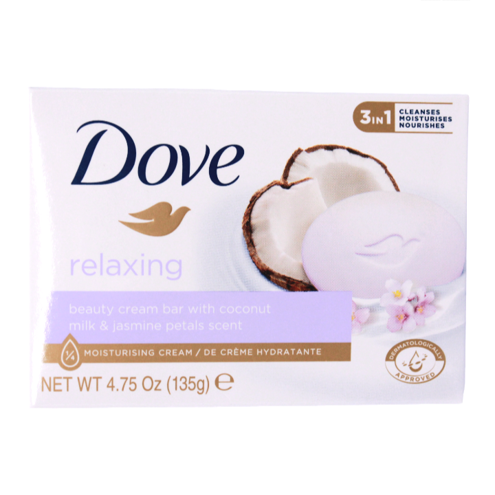 Крем-мыло Dove Кокосовое молочко и лепестки жасмина, 135 г - фото №3