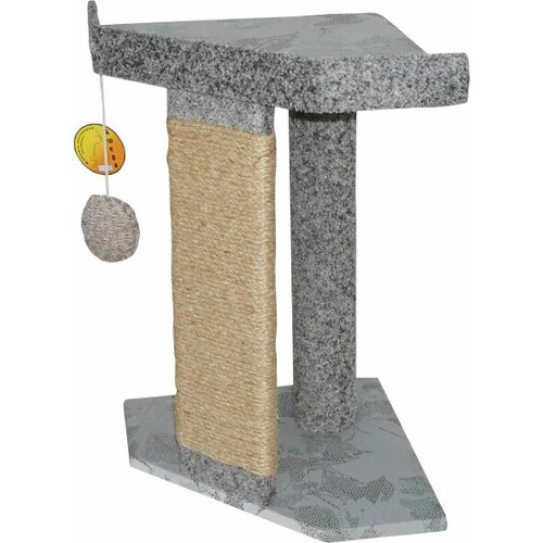 Стойка - когтеточка Ашера ПВ-31 Треугольная (джут)