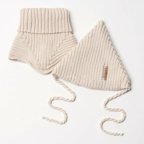 фото Шапка minaku, размер 46/48, бежевый