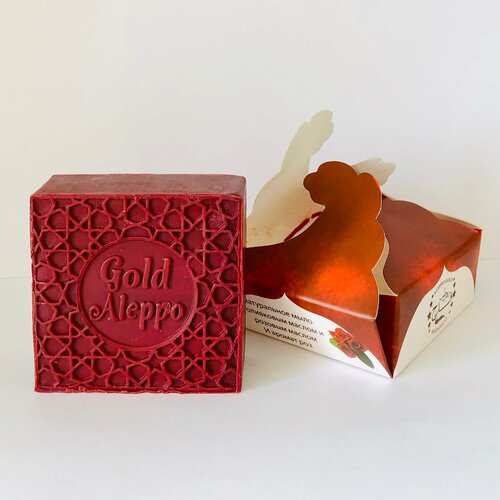 Мыло оливковое натуральное с маслом розы ATA KADAH