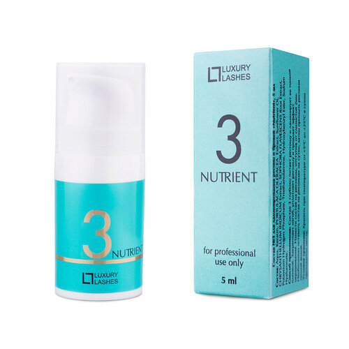 Luxury Lashes Состав 3 для ламинирования ресниц и бровей, 5 мл