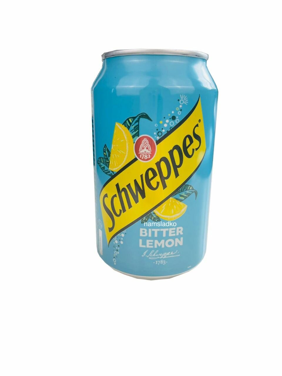 Газированный напиток Schweppes Bitter Lemon, 0.33 л, металлическая банка, 24 шт. - фотография № 7