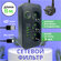 Удлинитель сетевой фильтр 3 розетки, 4 USB входа, 1 Type-C, черны...