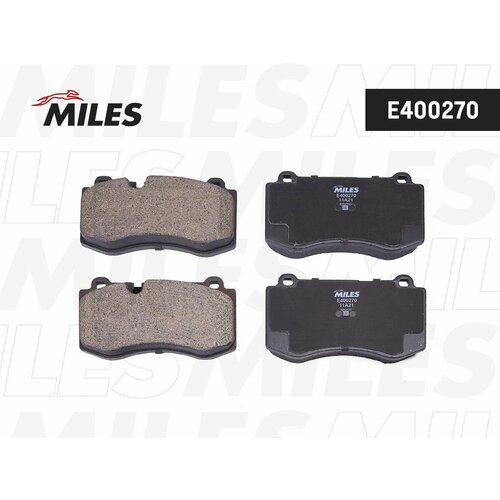 Miles Колодки тормозные MERCEDES W221/W211/C219/C216/R230 передние LowMetallic