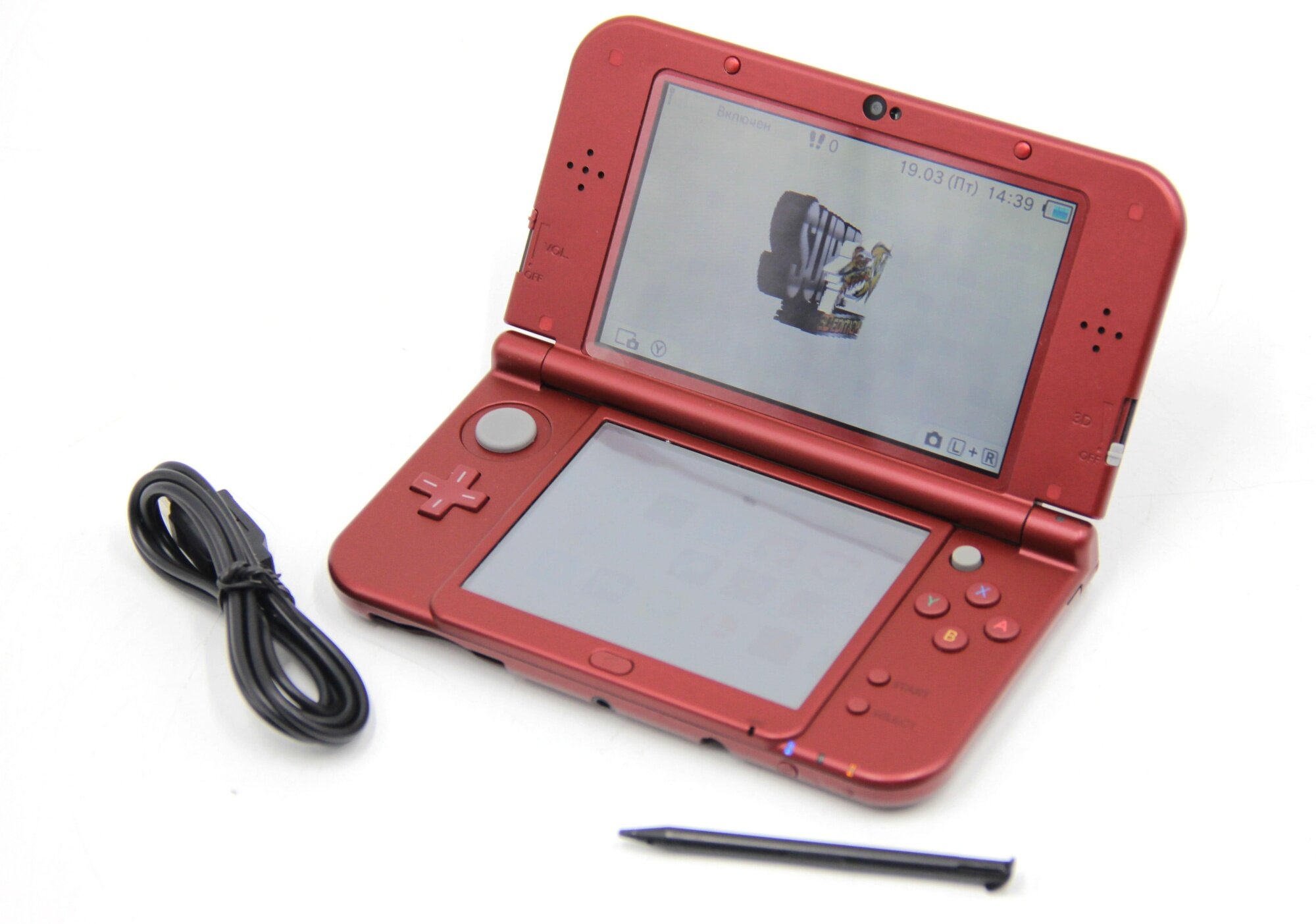Игровая приставка New Nintendo 3DS XL 128 Gb Metallic Red