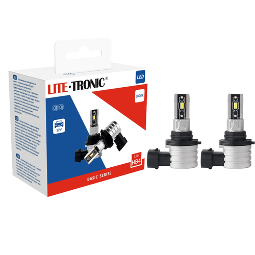 Автолампа светодиодная HB4 LITE-TRONIC (комплект) 12V BSLED 6000K