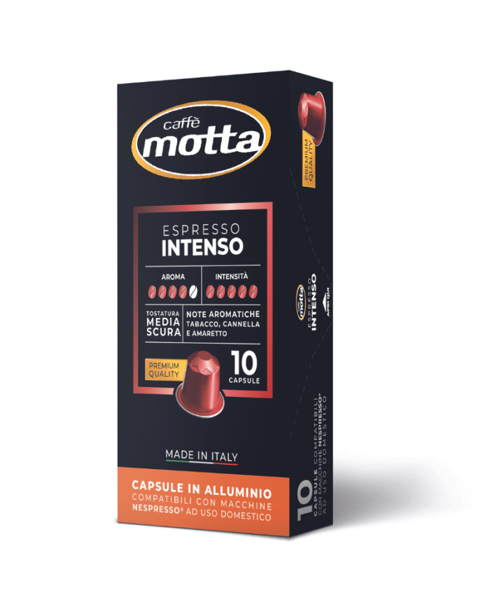 Кофе в капсулах Сaffe Motta ESPRESSO INTENSO, Италия, 10 шт.