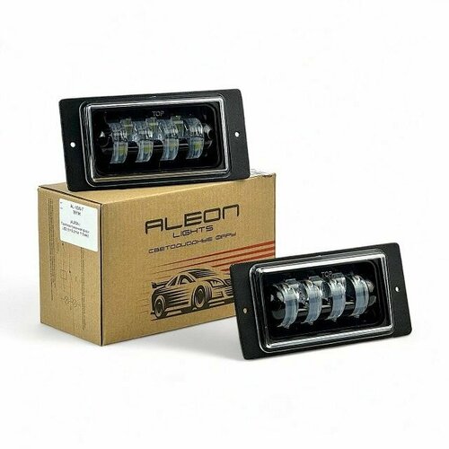 Противотуманная фара LED 2110-2114, 7 линз (комплект)